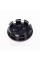 Dodge alloy wheel caps 63 mm, 1LB72TRMAA Dodge black gloss bull
