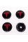 Caps plugs for alloy wheels TESLA Tesla 60 mm Black