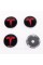 Caps plugs for alloy wheels TESLA Tesla 60 mm Black