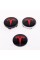 Caps plugs for alloy wheels TESLA Tesla 60 mm Black