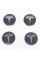 Caps plugs for alloy wheels TESLA Tesla 60 mm gray