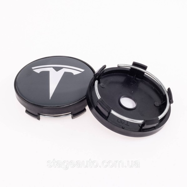 Caps plugs for alloy wheels TESLA Tesla 60 mm gray