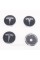 Caps plugs for alloy wheels TESLA Tesla 60 mm Gray