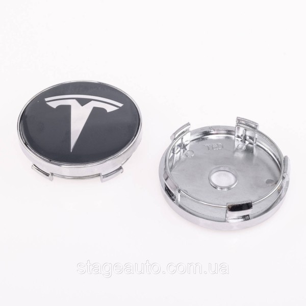 Caps plugs for alloy wheels TESLA Tesla 60 mm Gray