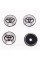Caps plugs for alloy wheels Toyota 60 mm Gray + Black