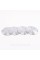 Stickers for caps plugs in TESLA disks Tesla 56 mm Silver 4 pcs