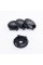 Caps plugs for alloy wheels Ford Ford 60 mm Black