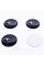 Stickers for caps plugs in disks Subaru Subaru 56 mm Black 4 pcs