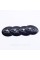 Stickers for caps plugs in disks Subaru Subaru 56 mm Black 4 pcs