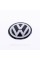 Sticker for wheel caps, steering wheel, engine cover VW Volkswagen Volkswagen 65 mm Black 1 pc