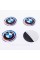 Stickers for caps plugs in BMW disks BMW 56 mm Anniversary 50 years of Motorsport 4 pcs