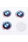 Stickers for caps plugs in BMW disks BMW 56 mm Anniversary 50 years of Motorsport 4 pcs