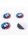 Stickers for caps plugs in BMW disks BMW 56 mm Anniversary 50 years of Motorsport 4 pcs
