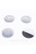 Stickers for caps plugs in Toyota disks 56 mm Gray 4 pcs