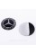 Stickers for caps plugs in disks Mercedes Benz Mercedes 56 mm Black 4 pcs