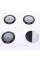 Stickers for caps plugs in disks Mercedes Benz Mercedes 56 mm Silver 4 pcs