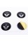 Stickers for caps plugs in disks Renault Renault 56 mm Black 4 pcs