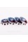 Caps plugs for alloy wheels Anniversary 50 years of BMW BMW Motorsport inscription around the circle Tricolor 56 mm