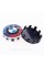 Caps plugs for alloy wheels Anniversary 50 years of BMW BMW Motorsport inscription around the circle Tricolor 56 mm