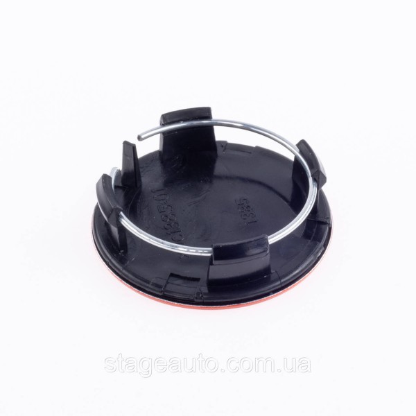 Caps plugs for alloy wheels TESLA Tesla 58 mm Red 6005879-00-A, TLB0011 set