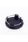 Cap plug for alloy wheels TESLA Tesla 58 mm Black white 6005879-00-A, TLB0011