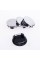 Caps plugs for alloy wheels TESLA Tesla 58 mm Chrome 6005879-00-A, TLB0011 set