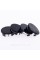 Caps plugs for alloy wheels TESLA Tesla 58 mm Black 6005879-00-A, TLB0011 set