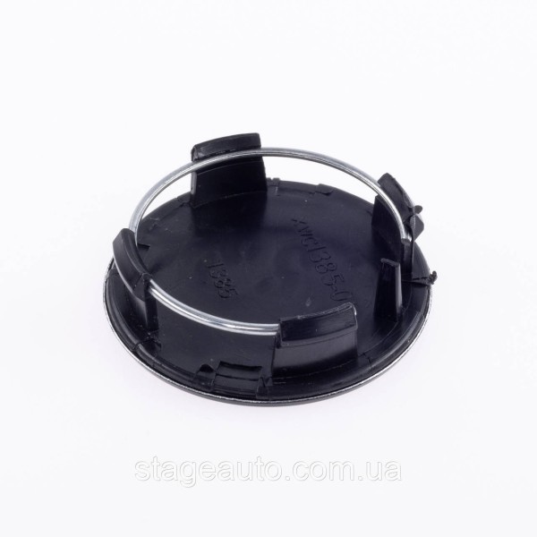 Caps plugs for alloy wheels TESLA Tesla 58 mm Black 6005879-00-A, TLB0011 set