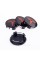 Caps plugs for alloy wheels TESLA Tesla 58 mm Black 6005879-00-A, TLB0011 set
