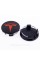 Caps plugs for alloy wheels TESLA Tesla 58 mm Black 6005879-00-A, TLB0011 set