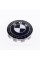 Caps plugs for alloy wheels Anniversary 50 years of BMW BMW Motorsport inscription around the circle Black and white 68 mm