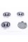 Honda 69mm Wheel Caps, 44732-SXO-JO10,