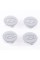 Caps plugs for original alloy wheels HYUNDAI Hyundai, 60 mm Silver, glass 52960-3S110