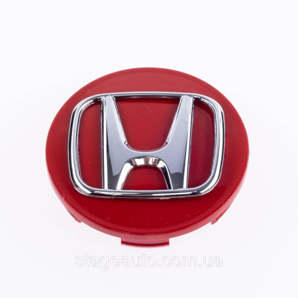 Honda Disc Caps, Honda, 58mm, 2602000010 Red