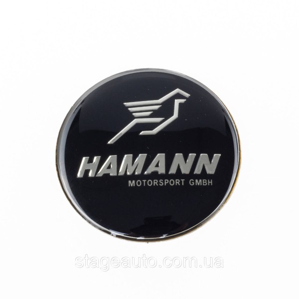 Rear emblem on the trunk BMW E46 Station wagon BMW 65 mm Hamann Hamann 1 pc