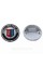 BMW emblem BMW 74 mm ALPINA Alpina E46 E39 E90 F30 F32 G30 G20 Trunk badge