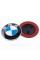 Эмблема БМВ BMW 82 мм Бело синяя значок в бампер бмв F20 F21 F22 F23 F30 F31 F32 F33 F34 F36 Значек