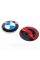 Эмблема БМВ BMW 82 мм Бело синяя значок в бампер бмв F20 F21 F22 F23 F30 F31 F32 F33 F34 F36 Значек