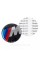 BMW M Power M Power emblem, logo badge BMW E53 E70 F15 E65 E71 F16 E83 F25 Black on the trunk 78mm