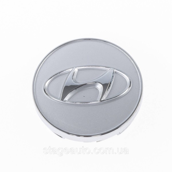 Caps plugs for alloy wheels HYUNDAI Hyundai 60 mm Silver, chrome 52960-3K250
