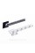 Emblem nameplate on wings, inscription badge on wing Audi Audi Supercharged Supercharged Black+chrome
