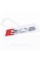 Emblem sticker SQ5 Audi Audi on the trunk - Chrome 142x36 mm inscription SQ5 chromed