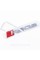 RSQ5 Audi emblem sticker for trunk - Chrome 184x36 mm RSQ5 chromed inscription