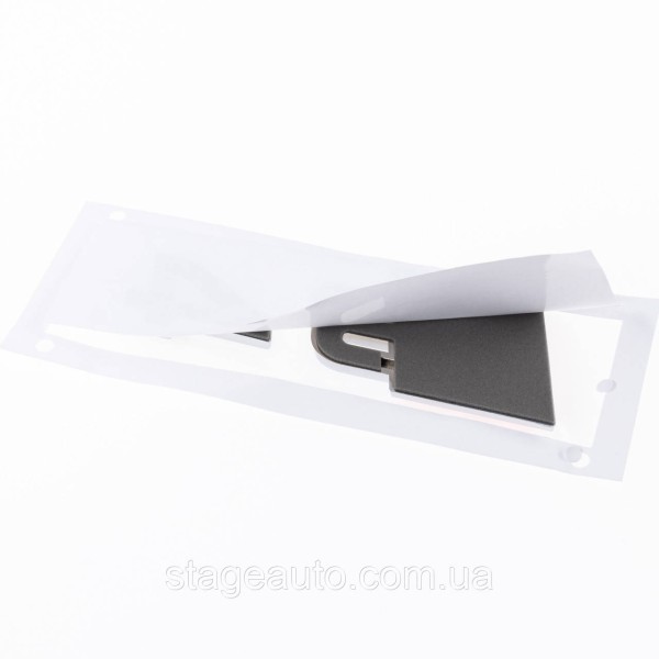 Emblem sticker S4 Audi Audi on the trunk - Chrome 100x36 mm inscription S4 chromed