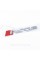 RSQ3 Audi emblem sticker for trunk - Chrome 184x36 mm RSQ3 chromed inscription