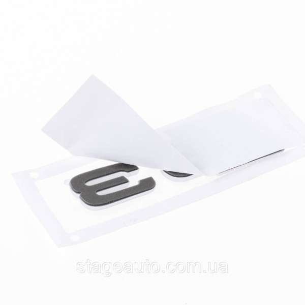 Emblem sticker S3 Audi Audi on the trunk - Chrome 100x36 mm inscription S3 chromed