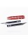 Emblems on wings, blades R Line Volkswagen Volkswagen R line Chrome black pair