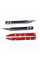 Emblems on wings, blades R Line Volkswagen Volkswagen R line Chrome black pair