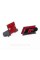 Emblem nameplate R line in the radiator grille VW Volkswagen Volkswagen badge R line red black