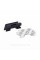 Emblem nameplate on wings, inscription badge Volkswagen Volkswagen R line R line Black matt